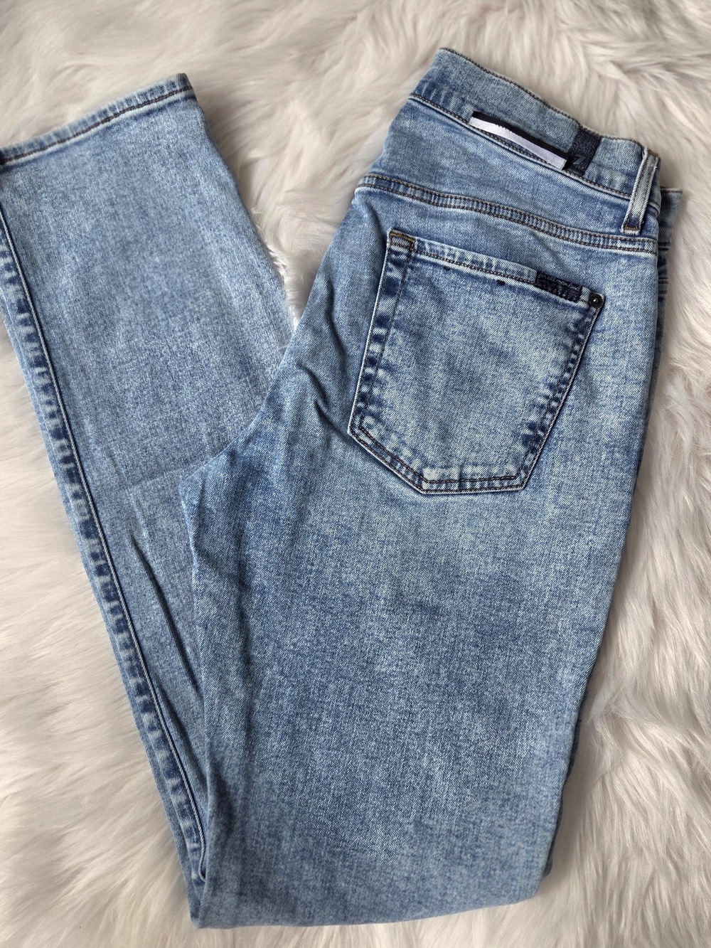 7 FOR ALL MANKIND Adrien Men's  Jeans Luxe Performance Light Blue Size 29